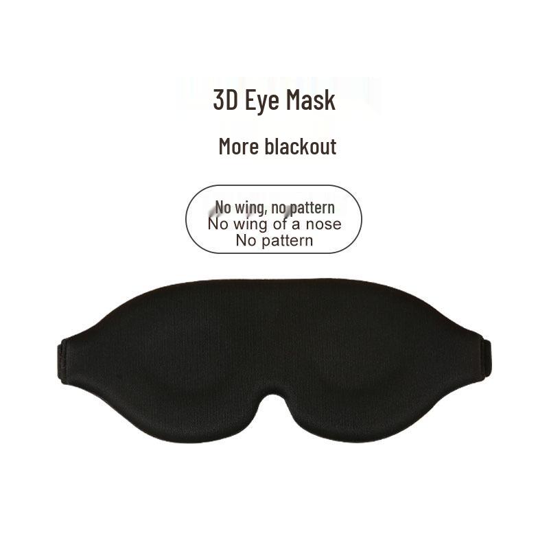 

3D Stereo Memory Foam Sleep Eye Mask - Comfortable & Breathable Blackout Design