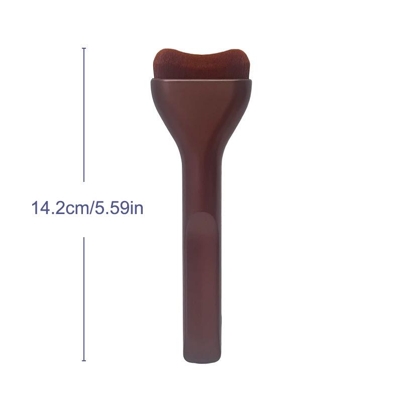 Zestaw pędzli do makijażu podkładu Bardzo cienki pędzel do maski na wierzch Do płynnych kosmetyków kremowych Blendujący narzędzie kosmetyczne