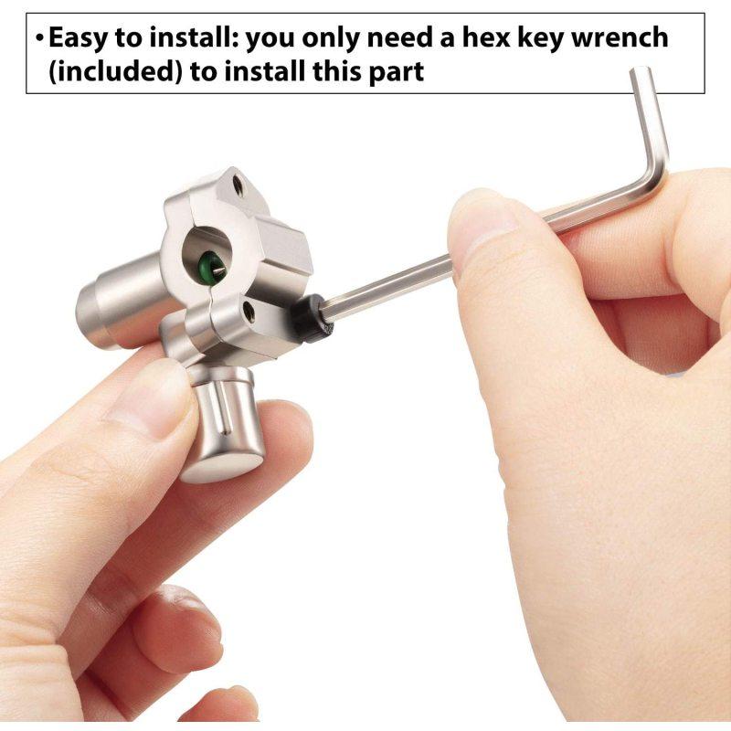 3 Stück Automobil Klimaanlagen Kältemittel Anstechhahn Ventil Kits U-Füllschlauch Kältemitteldose