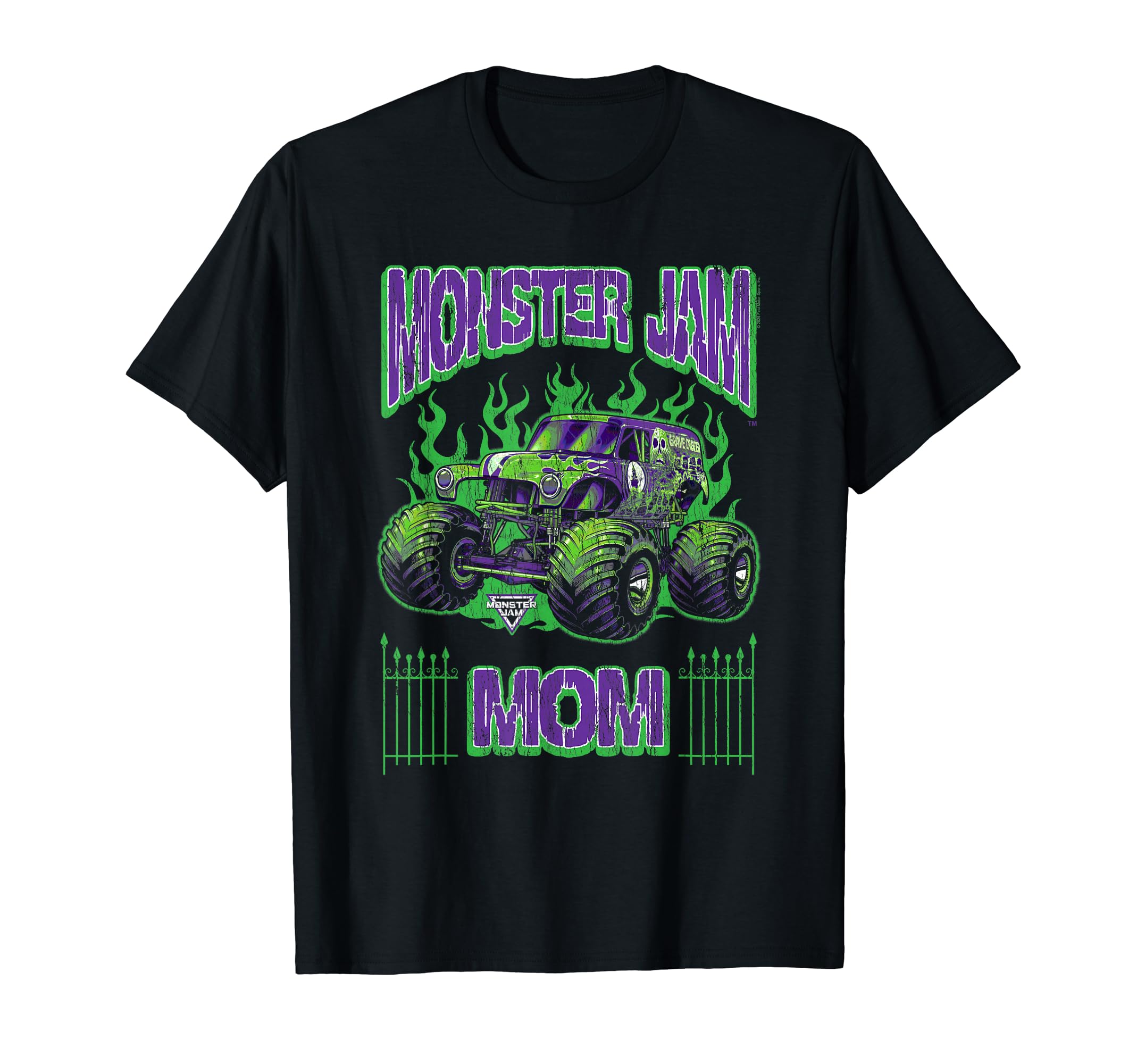 

Monster Jam Grave Digger Mom Family Motorsports T-Shirt