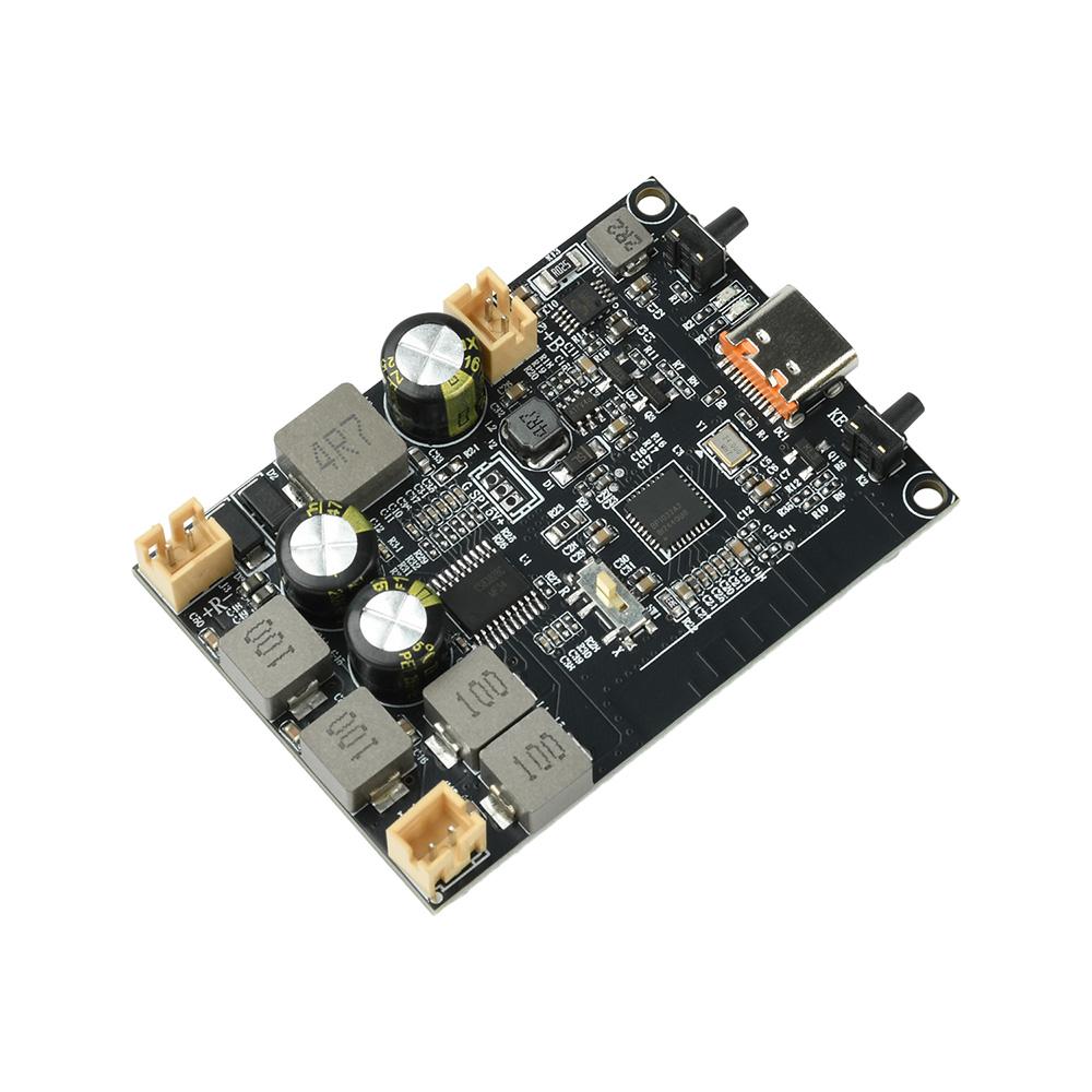 

DC 5V TWS BT Amplifier Module 10W+10W Dual Channel Digital Stereo Audio Power Amplifier Board with Bass Enhancement Type-C
