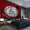 AFC Ajax Custom Name Wall Tapestry Aesthetic Wall Hanging Printed Fabric Blanket Decorative Tapestries for Bedroom Living Room Home Decor