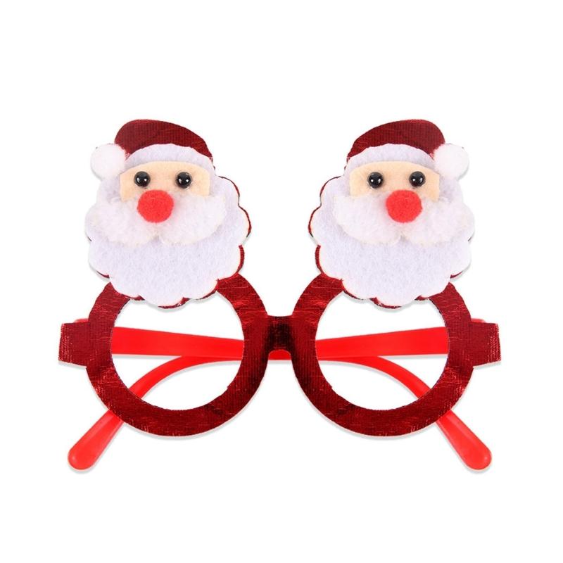 2026 Christmas Eyewear For Costumes Adults Kids Reusable Party Props Foldable Frame Costume Glasses