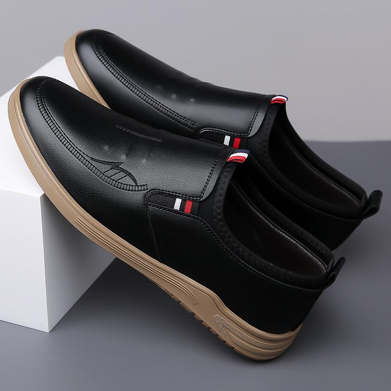 New Autumn Men's Leather Shoes Trend Formal Business Footwear Men Casual Non Slip Loafers Comfort Male Sneakes Zapatos Hombre