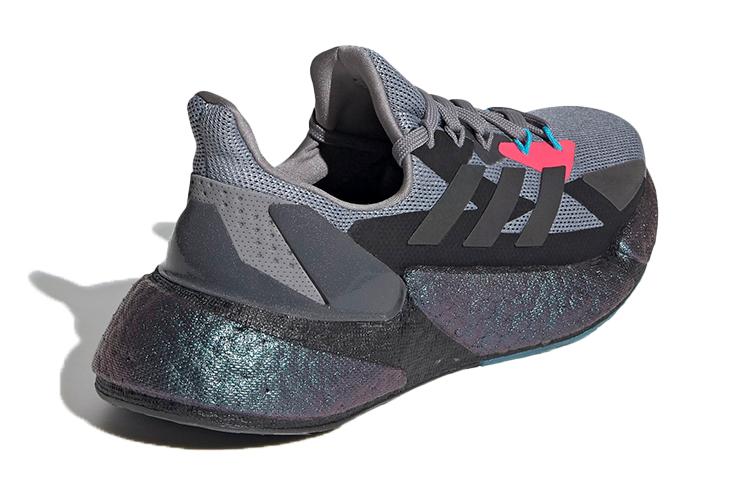 adidas X9000l4 Abrasion Resistant Abrasion Resistant Low Top Running Shoes Gray Black Teenagers FW9296
