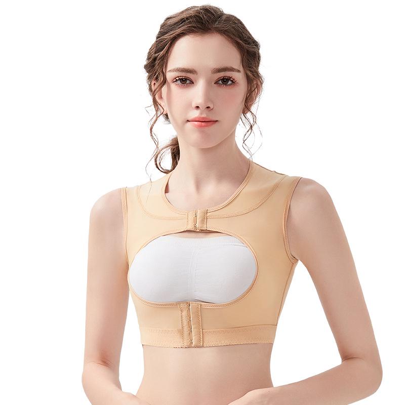 

Формирующий верхнюю часть тела жилет-бандаж для груди - Легкая поддержка для груди и спины XL