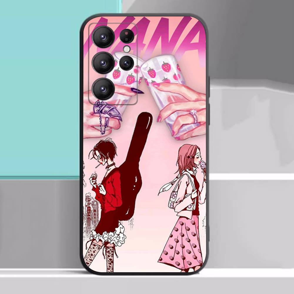 Anime Oosaki Nana Case For Samsung Galaxy Case S25 S23 S22 S21 S30 S20 S10 Ultra Plus FE TPU Soft Cover