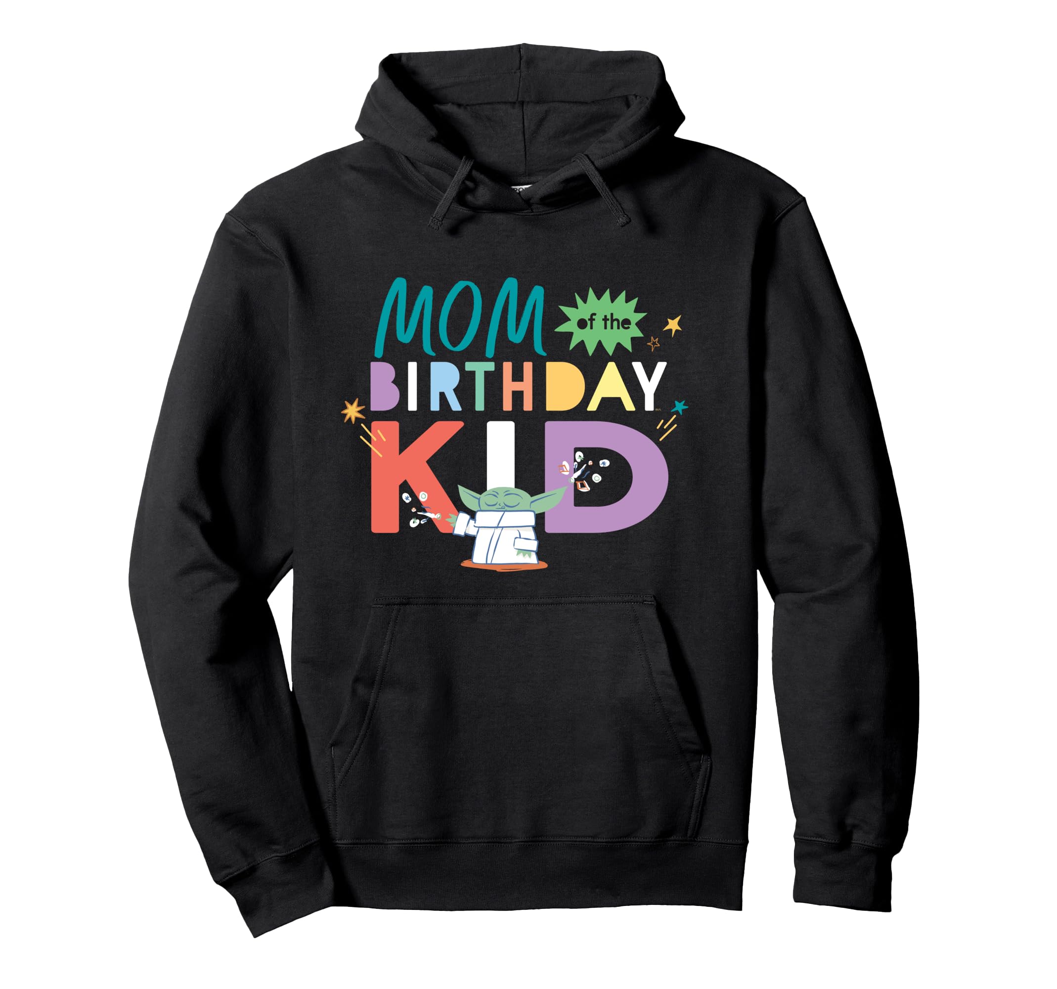 

Star Wars Grogu Mandalorian Toon Birthday Kids Mom Hoodie