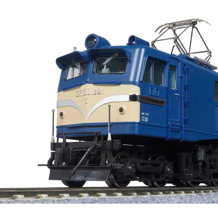 KATO HO Gauge HO EF58 with Headlight Blue 1-324 Railway Model Electric Locomotive Multicolor 1/80