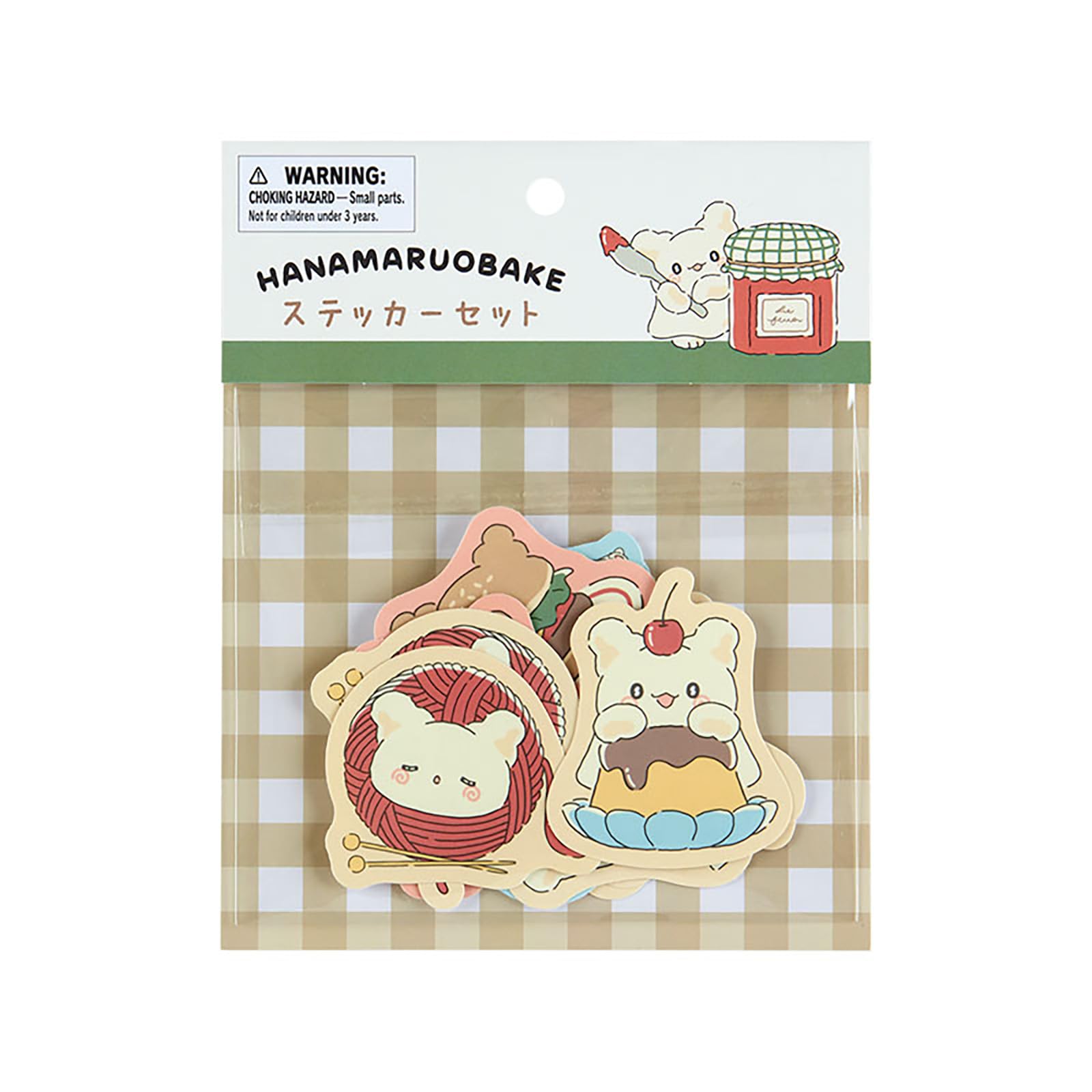 Набор наклеек Sanrio Hanamaru Obake Paper 931098 (САНРИО) (Всегда вместе!)