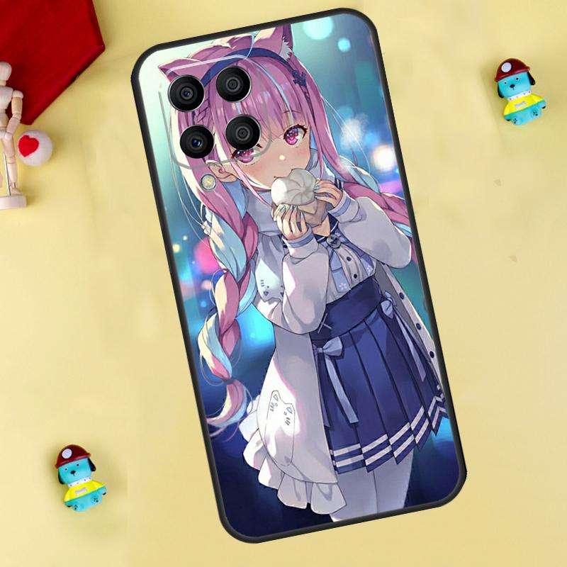 Minato Aqua Hololive Hülle Für Samsung Galaxy M35 M55 M15 M11 M12 M13 M14 M06 M16 M36 M56 M31 M53 M32 M52 M34 M54