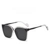 Retro Korean Style Large Frame Gm Sunglasses For Men Women Uv400 Sun Protection