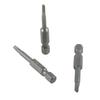 Alloy Steel Screwdriver Bits Grey Hex Shank Magnetic
