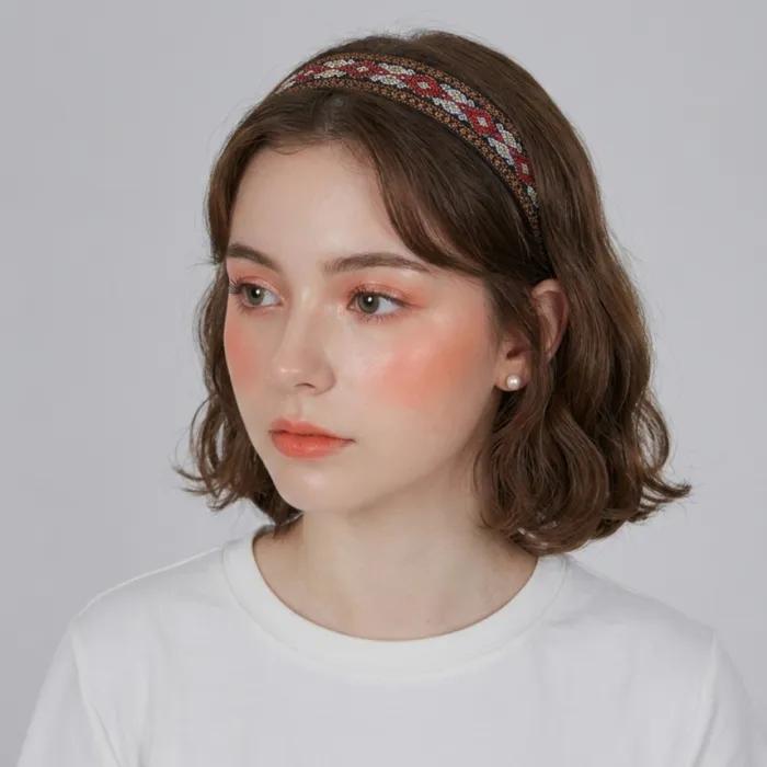 LALA Diamond Grid Headband P - B