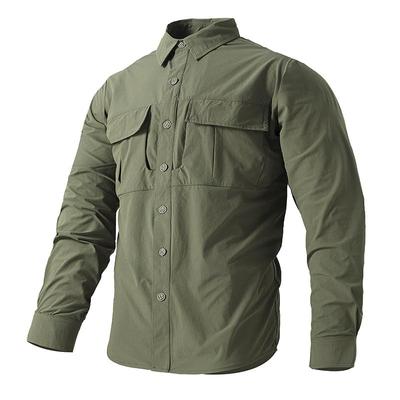 Nylon Quick Langarm Militär Freizeit Arbeitshemd Amerikanisch FUN158 Hemd, Jacke, Trocken, Hemd, Hemd, Hemd, Hemd, Oberteile, Herrenhemd, Jacke, Lässig,