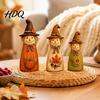 Autumn Tiered Tray Decor Vintage Resin Scarecrow Figurines Fall Harvest Pumpkin Sunflower Maple Rustic Figurines Leaf Tabletop Decor Thanksgiving