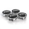 4pcs 62MM (56MM I.D) Sport Edition Logo Emblem Car Wheel Center Caps Car Accessories for Toyota Wheels Rim Hubcaps Cover Replace