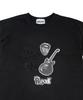 SK8ER ROCK Rock Cross Collage T-Shirt ((Black))