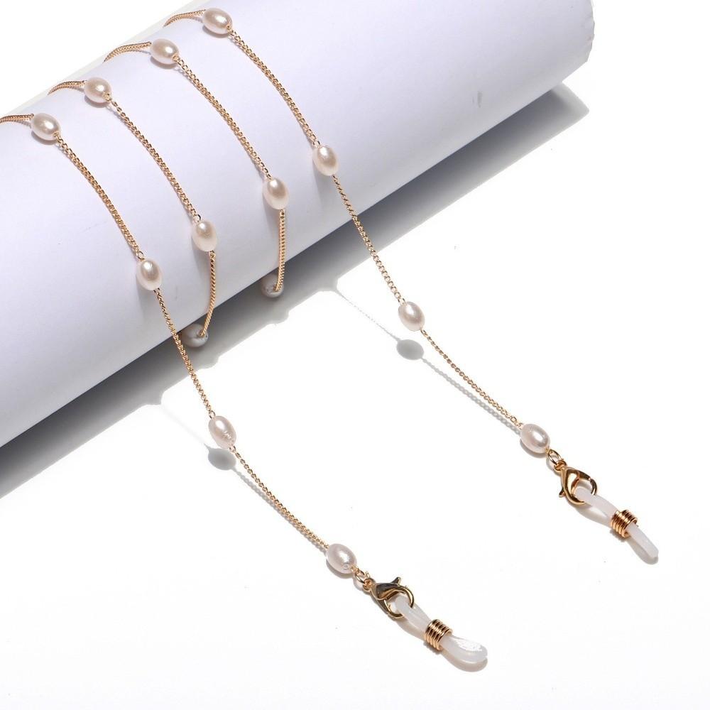 70cm Sunglasses Chains Pearl Neck Strap Luxury Glasses Chain  Reading Glasses