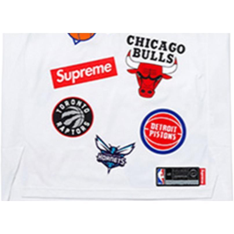 Nike x Supreme x NBA Teams Authentic Jersey 'White' Men's AQ4228-100