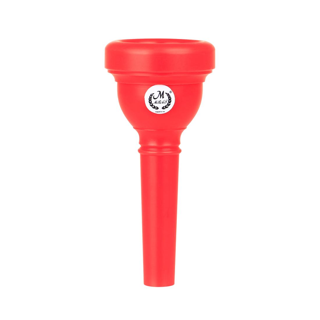 

M MBAT Alto Trombone Mouthpiece Lightweight Plastic Detachable Nozzle Portable Professional Accessory for Musicians красный