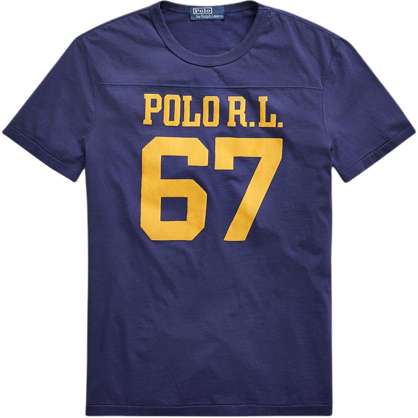 

Polo Ralph Lauren Футболка мужская из хлопкового джерси приталенного кроя с коротким рукавом 710800732-001 S