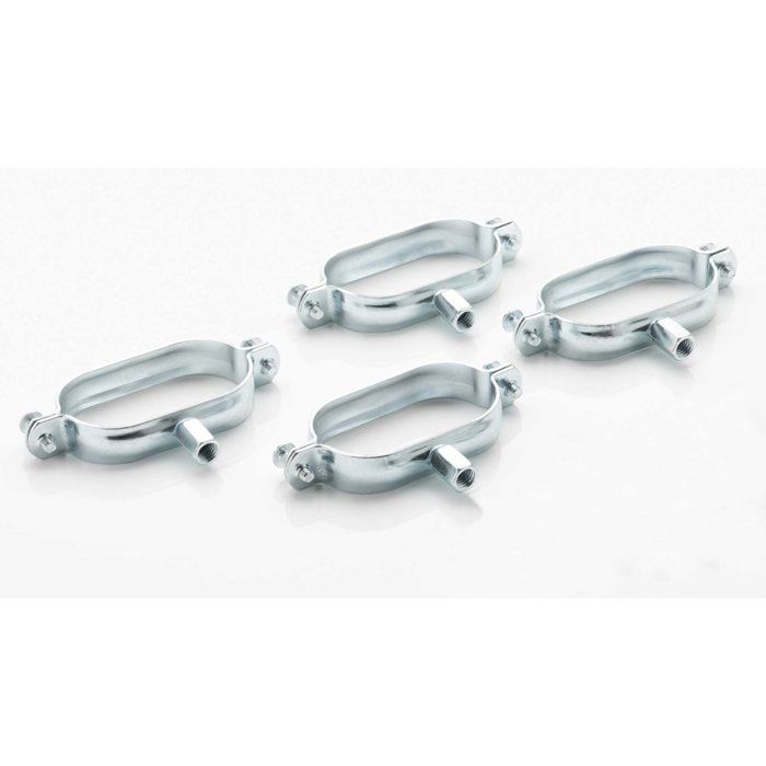 Kit de fixation Aeroline, Matériel de montage, Chevilles, DN20 DN25, Inox