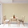 White and Gold Geometry Stripped Hexagon Peel and Stick Contact Paper self Adhesive Wallpaper Removable Vinyl Film Decorative Shelf Drawer Liner
