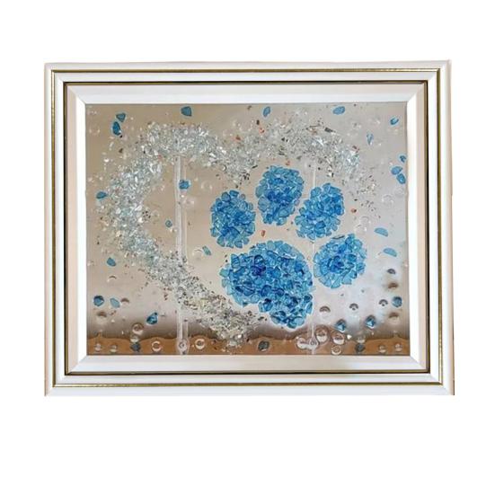 

Набор для самостоятельной фоторамки, декоративный набор для росписи по морскому стеклу, фоторамка, набор для самостоятельного декора по морскому стеклу для любителей пляжного отдыха и любителей рукоделия D