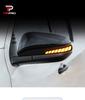 Dynamic Amber LED Turn Signal for Toyota Hilux AN120 AN130 2016-2021 Diamond Side Mirror Indicator Light Yellow Blue White Light
