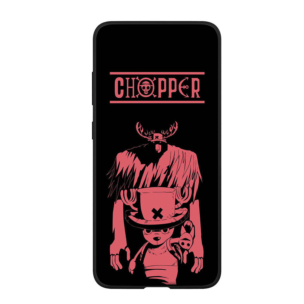 For Samsung Galaxy S25 S24 S23 S22 Ultra FE Plus A37 A57 A56 A55 A06 A16 A15 A36 A26 A35 A05 A25 A54 A34 Phone Case Anime One Piece Luffy Tony Chopper