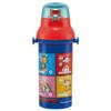 Skater Water Bottle Paw Patrol 480ml Children's Antibacterial Plastic Child Friendly Lightweight Made in Japan PSB5SANAG-A