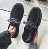 Mode Mode Retro Casual Herrskor Bekväma Snörskor Loafers Skor Herr Platta Sneakers Klassiska Lätta Körskor Zapatos Hombre