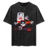 Erf Trucks 1980s Advert Tshirt Minimalist Plain Crew Neck Tshirt