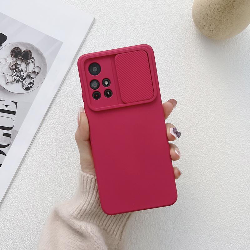 N+A YiKaDa Cover In Marmo Per Xiaomi Mi 10T Lite 5G – Silicone TPU Morbido Ultra Sottile – Rosa