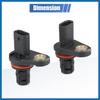 2pcs Car Cam Camshaft Position Sensor Replacement No.55565708/55565709 for Chevrolet Aveo 1.6L L4 2009-2011 for Chevrolet Aveo5 1.6L L4 2009-2011
