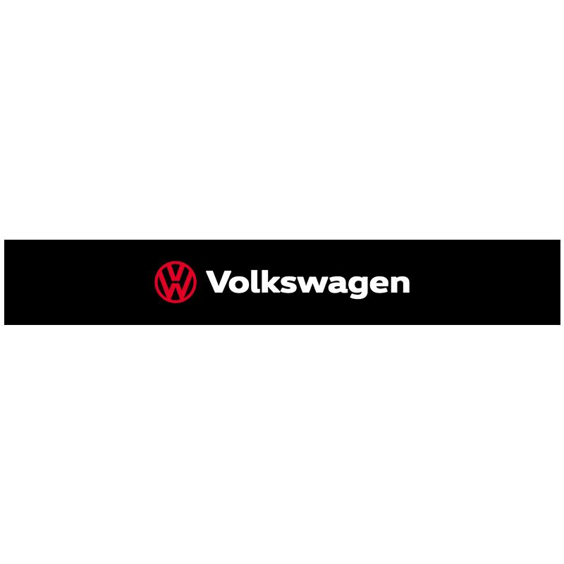 1Pcs Car Front Windshield Stickers Front and Rear Decorative Emblem For Volkswagen Passat Polo Golf Beetle Caddy T5 Up Eos Tiguan