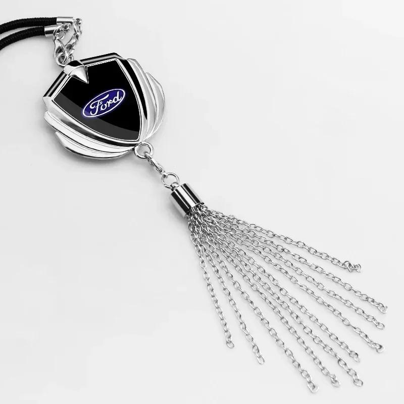 PLWD4 Car Pendant Auto Rearview Mirror Hanging Ornament Decoration For Ford Focus 2 3 Fiesta Mondeo Ranger Ecosport Kuga Accessories