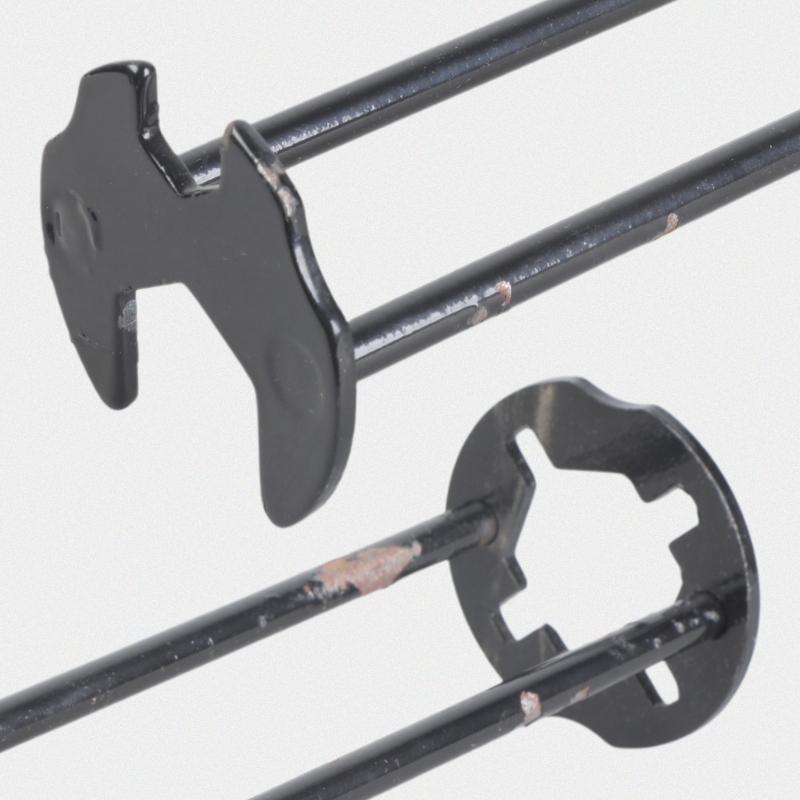 Multi-function Sink Repair Wrench Kitchen Repair Plumbing Tool Practical Flume Sink Wrench Four-claw Hexagon Wrench Set