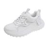 Single net dad shoes women 2025 summer season new mesh breathable Hong Kong style versatile women's shoes casual sports white shoes