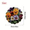 Heat Resistant Petal Round Mat Round Shape Heat Resistant Placemats  Tea Party
