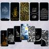 BH35 Muslim Islamic Gril Text Transparent Phone Case for Motorola Moto G7 G8 G9 G84 G85 G73 G24 G15 Z2 Play Power Plus