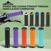 Anti-Slip Aluminum Alloy Lock-On Mountain Bike Handle Grips