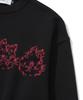 KNITTED Cat'S Band Round Knit Black