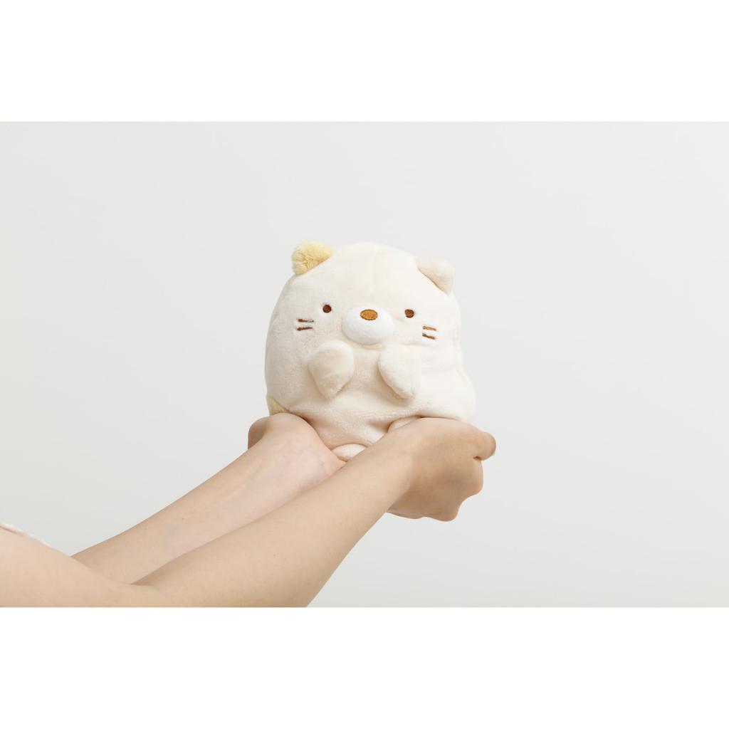 Sumikkogurashi Squishy Plush Toy Cat MV50201 H135 X W100 X D105mm "Sumikko's Favorites"