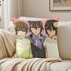 Simple fashion icon JJunjou Romantica Cushion Cover Linen Pillowcase Soft  for Sofa Bed Home Room Decor