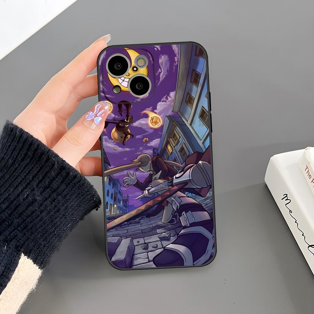 S-Soul Eater Phone Case For Iphone 17 Air 15 Pro Max 14 Pro 16 Plus 12 13 11 Xr X Xs 8 7 Plus Back Cover
