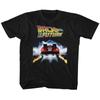 Back To The Future Tail Lights Movie Children's T-shirt