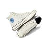 Converse Années 1970 Chaussures montantes en toile à relief brodé Baskets unisexes Blanc Noir A04487C