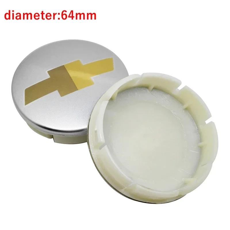 4pcs for Chevrolet Car Wheel Center Covers Hub Decorative Caps Cruze Malibu Trax Captiva Lacetti Aveo Cobalt Camaro Sail Spark